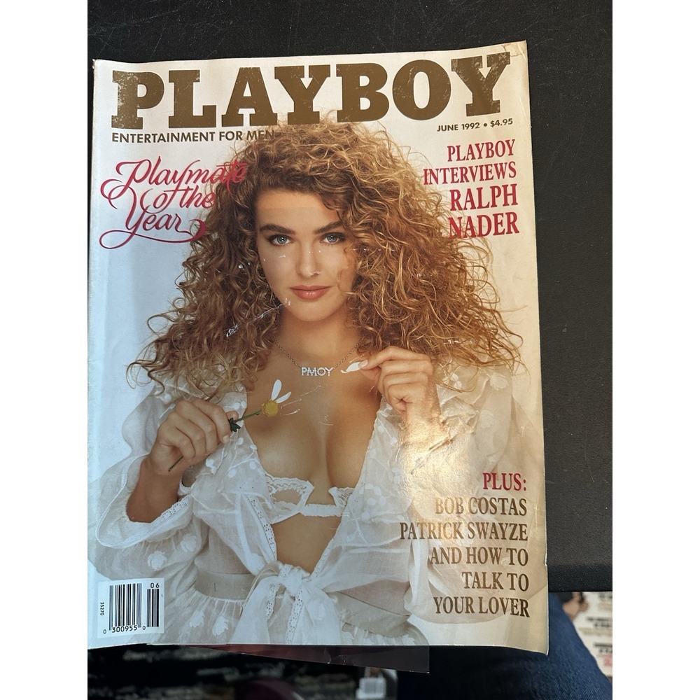 Playboy Magazine June 1992 Corrina D Harney Angela Melini Patrick Swayze